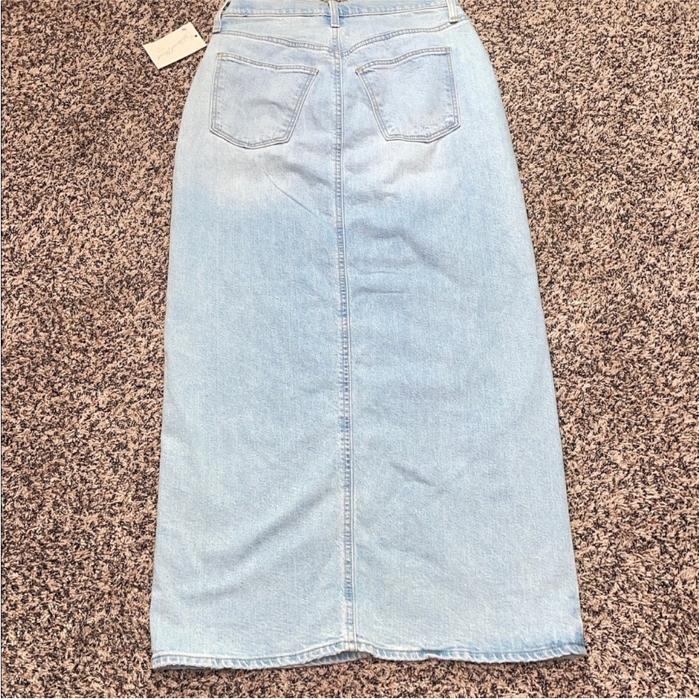 Universal Thread Light Blue Denim Maxi Skirt Woman’s Various Sizes | NWT - Picture 4 of 6
